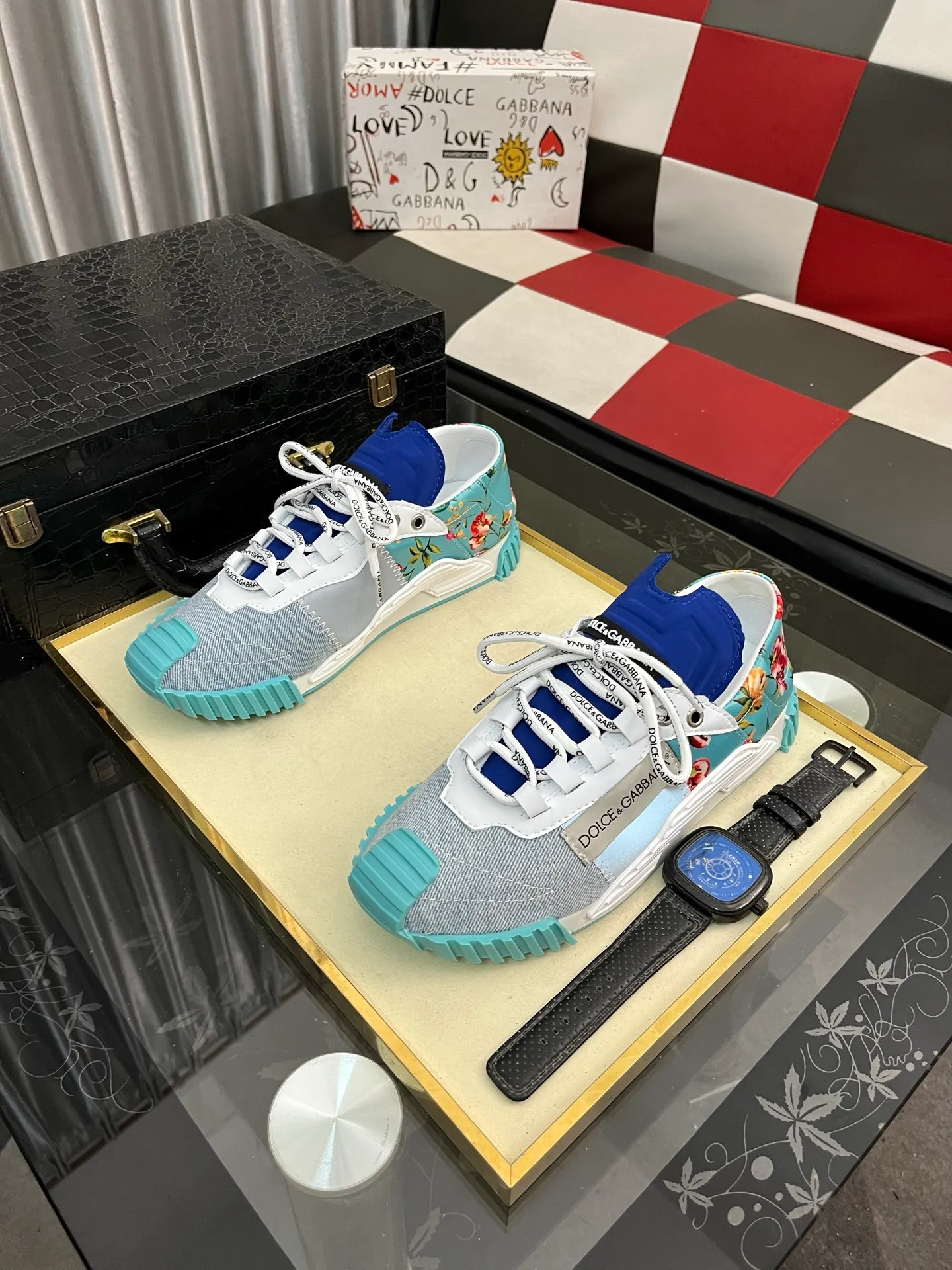 Men's shoes 💰440⌚️⌚️[DG] The latest official website casual, men's shoes original quality imported first-layer cowhide stitching ➕Yangli [Proud] In terms of materials and workmanship, it beats all versions on the market 💕The highest quality shipments. Real photos, imported fabrics highlight the unique charm of the brand 😘The shoelaces are also original custom-made 👻Classic lace-up shoes are very comfortable on the feet, size 35-46